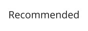Recommended